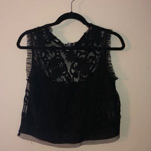 New Zara lace top
